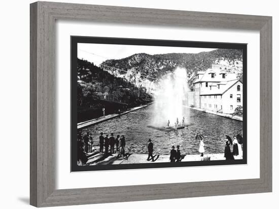 Glenwood Springs, Colorado-William Henry Jackson-Framed Art Print