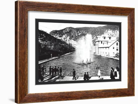 Glenwood Springs, Colorado-William Henry Jackson-Framed Art Print