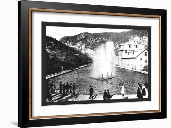 Glenwood Springs, Colorado-William Henry Jackson-Framed Art Print