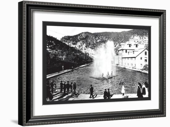 Glenwood Springs, Colorado-William Henry Jackson-Framed Art Print