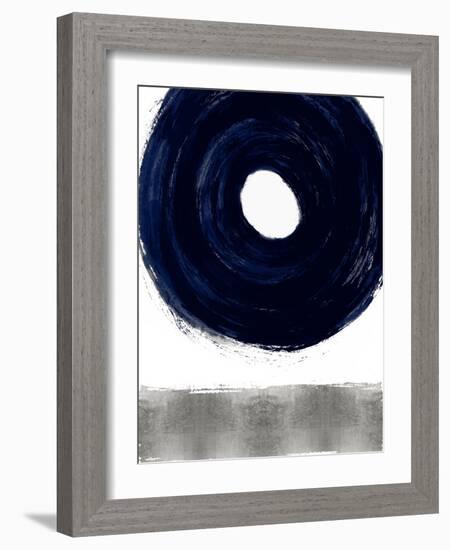 Glide Blue I-Ellie Roberts-Framed Art Print