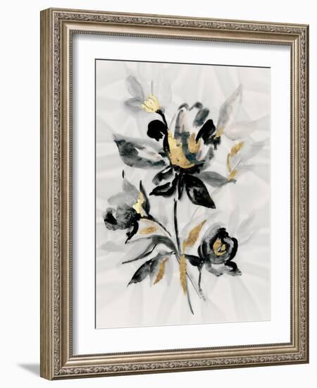 Glided Floral I-null-Framed Art Print