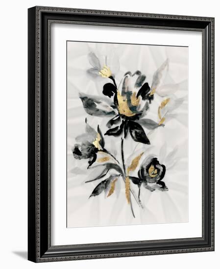 Glided Floral I-null-Framed Art Print