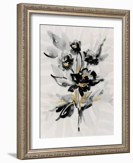 Glided Floral II-null-Framed Art Print