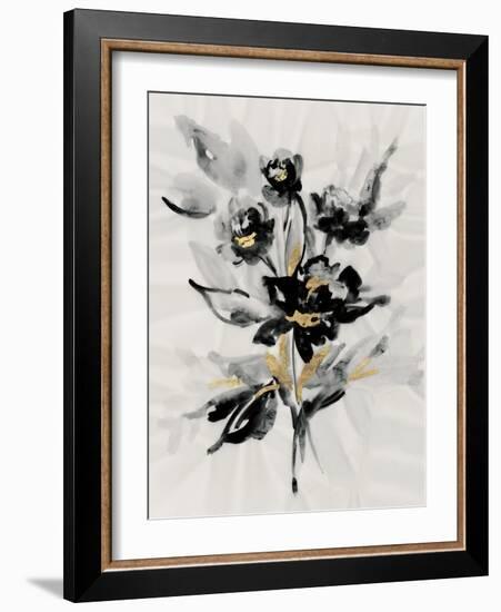 Glided Floral II-null-Framed Art Print