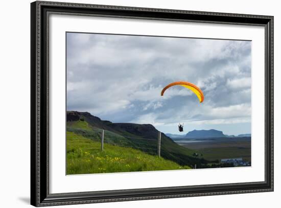 Glider at Skogafoss-Catharina Lux-Framed Photographic Print