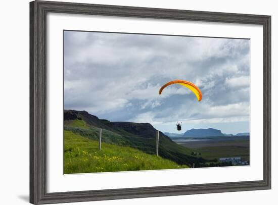 Glider at Skogafoss-Catharina Lux-Framed Photographic Print