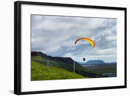 Glider at Skogafoss-Catharina Lux-Framed Photographic Print