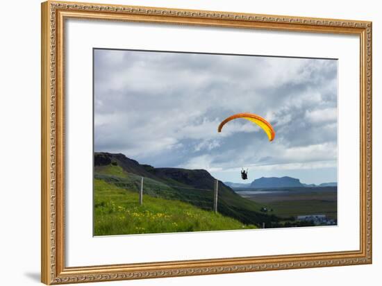 Glider at Skogafoss-Catharina Lux-Framed Photographic Print