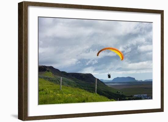 Glider at Skogafoss-Catharina Lux-Framed Photographic Print