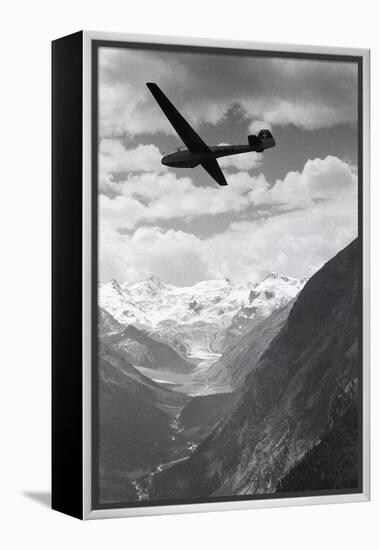 Glider in Mountains-Charles Rotkin-Framed Premier Image Canvas