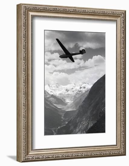 Glider in Mountains-Charles Rotkin-Framed Photographic Print