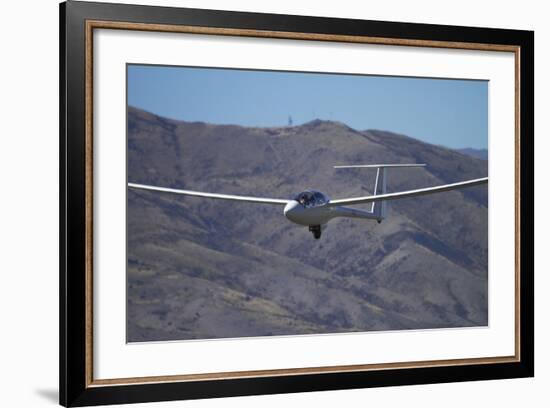 Glider, Warbirds over Wanaka, Wanaka, War Plane, Otago, South Island, New Zealand-David Wall-Framed Photographic Print