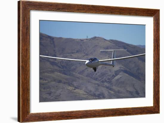 Glider, Warbirds over Wanaka, Wanaka, War Plane, Otago, South Island, New Zealand-David Wall-Framed Photographic Print