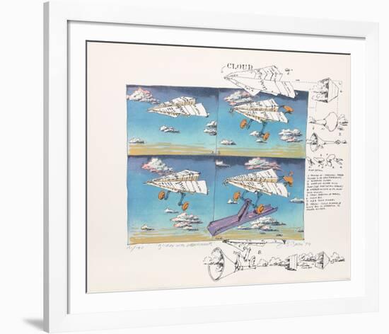 Glider with Attachments-Bruce Bacon-Framed Limited Edition