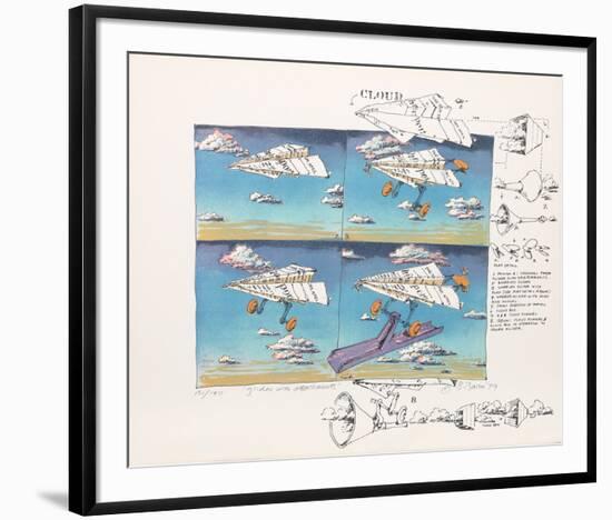 Glider with Attachments-Bruce Bacon-Framed Limited Edition