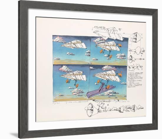 Glider with Attachments-Bruce Bacon-Framed Limited Edition