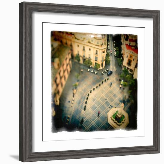 Gliding over Seville IV-Felipe Rodriguez-Framed Photographic Print