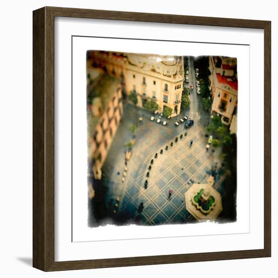 Gliding over Seville IV-Felipe Rodriguez-Framed Photographic Print