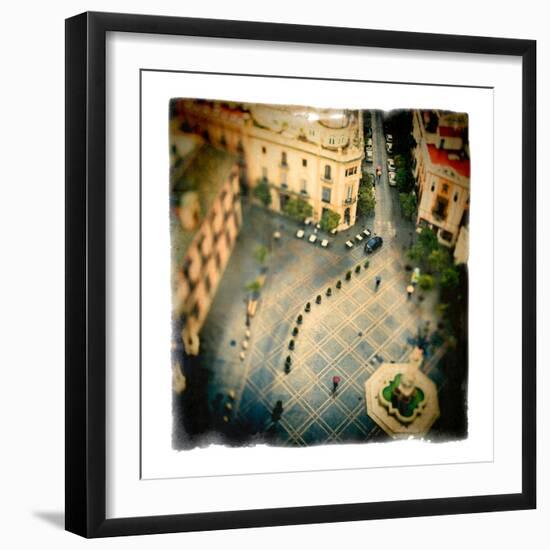 Gliding over Seville IV-Felipe Rodriguez-Framed Photographic Print