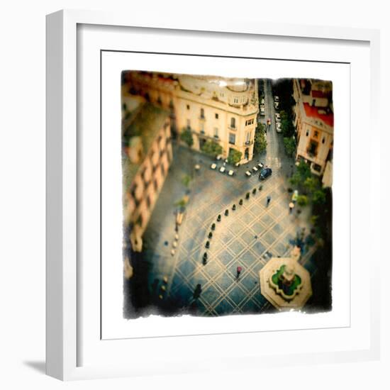 Gliding over Seville IV-Felipe Rodriguez-Framed Photographic Print