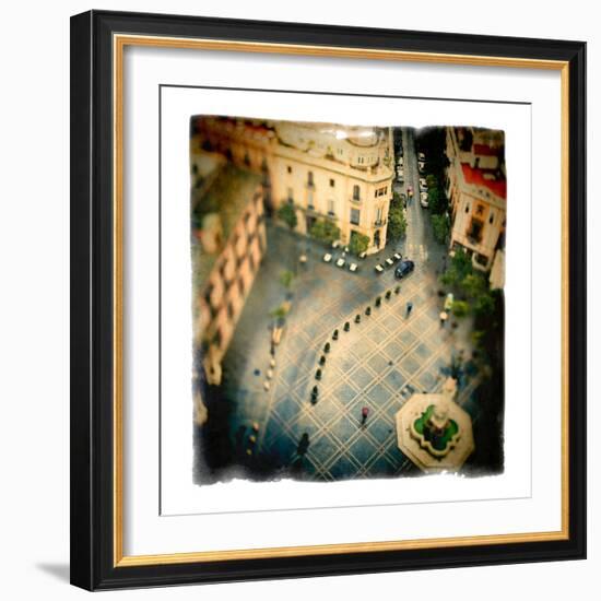 Gliding over Seville IV-Felipe Rodriguez-Framed Photographic Print