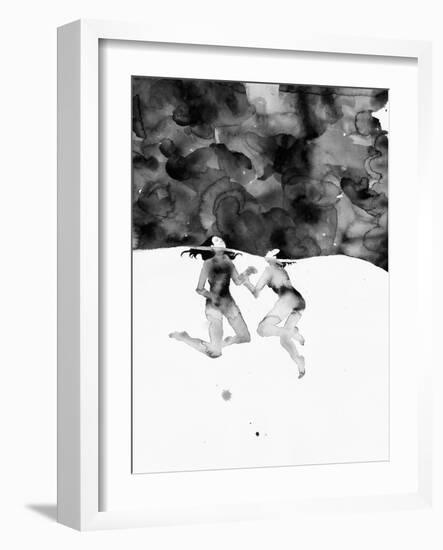 Glimmer of Consciousness-Agnes Cecile-Framed Art Print