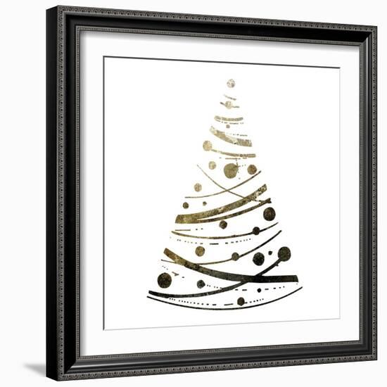 Glimmer Trees 3-Melody Hogan-Framed Art Print