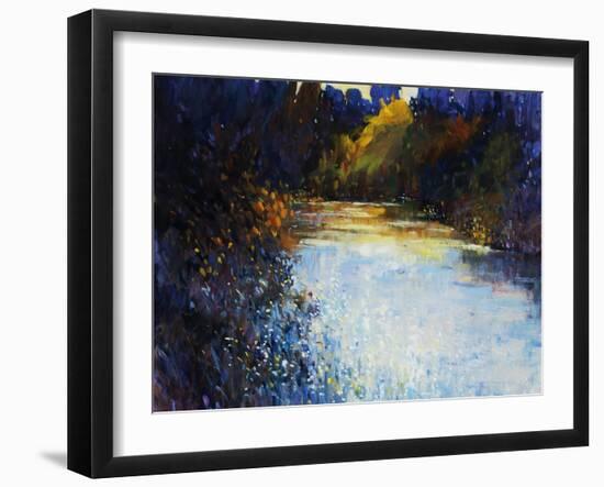 Glimmering Riverside-Tim O'toole-Framed Giclee Print