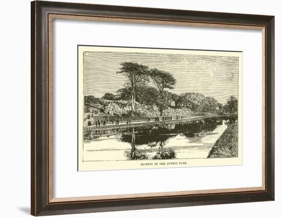 Glimpse in the Duthie Park-null-Framed Giclee Print