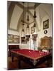 Glimpse of Billiard Room, Villa Fracanzan-Piovene, Orgiano, Veneto. Italy-null-Mounted Giclee Print