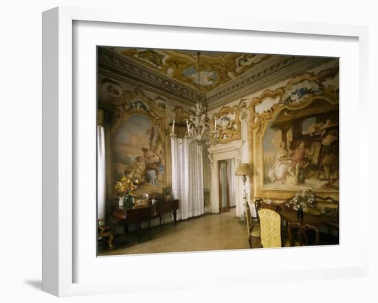 Glimpse of Furious Orland's Room-Giovanni Battista Tiepolo-Framed Giclee Print