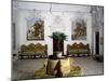 Glimpse of Living Room with Frescoes-Giovanni Battista Tiepolo-Mounted Giclee Print