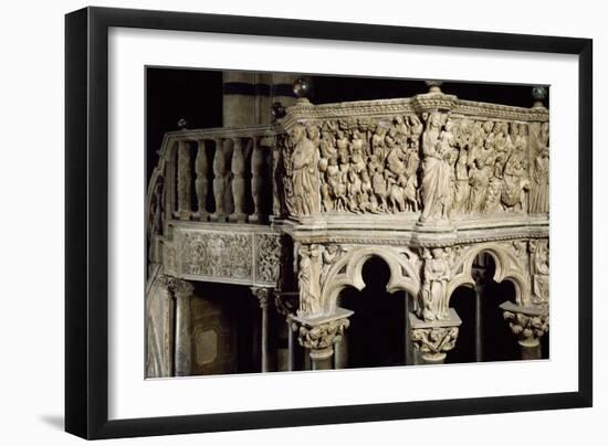 Glimpse of Pulpit, 1265-1268-Nicola Pisano-Framed Giclee Print