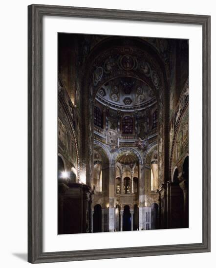 Glimpse of the Interior, Basilica of San Vitale-null-Framed Photographic Print