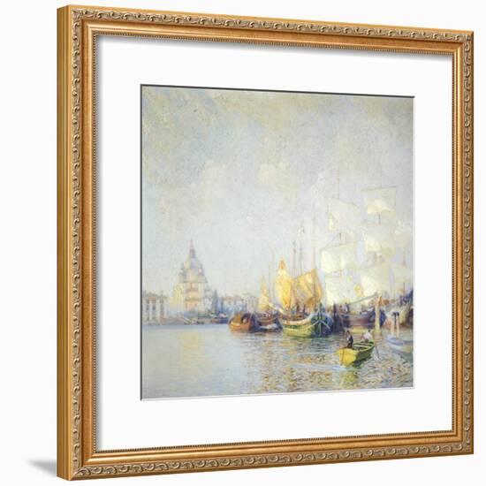 Glimpse of Venice-null-Framed Giclee Print