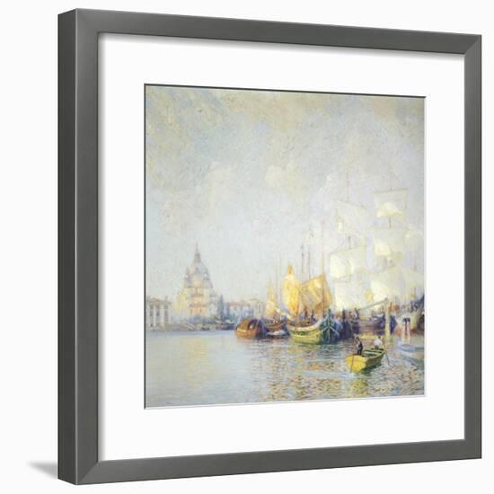 Glimpse of Venice-null-Framed Giclee Print