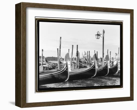 Glimpses, Grand Canal, Venice I-Laura Denardo-Framed Photographic Print