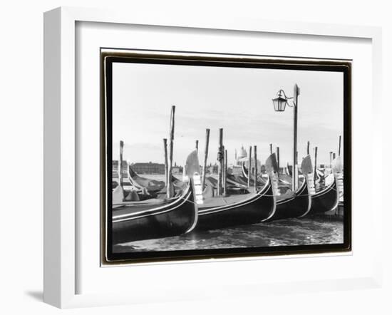 Glimpses, Grand Canal, Venice I-Laura Denardo-Framed Photographic Print