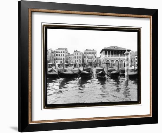 Glimpses, Grand Canal, Venice II-Laura Denardo-Framed Art Print