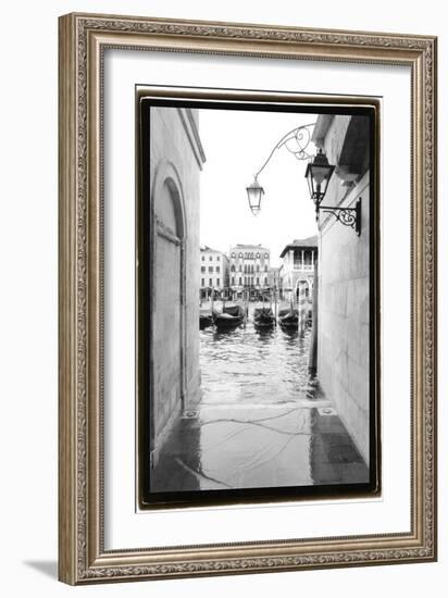 Glimpses, Grand Canal, Venice III-Laura Denardo-Framed Art Print