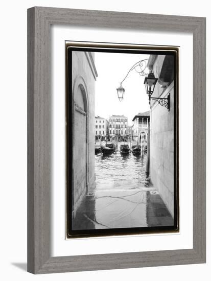 Glimpses, Grand Canal, Venice III-Laura Denardo-Framed Art Print