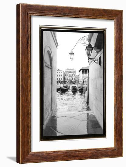 Glimpses, Grand Canal, Venice III-Laura Denardo-Framed Art Print