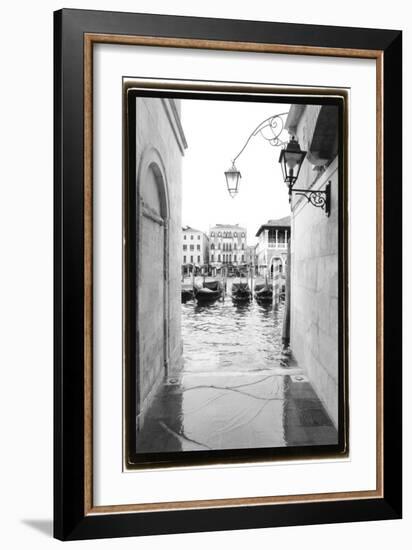 Glimpses, Grand Canal, Venice III-Laura Denardo-Framed Art Print