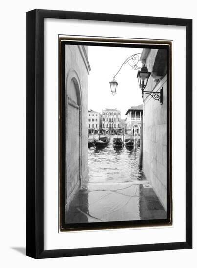 Glimpses, Grand Canal, Venice III-Laura Denardo-Framed Art Print