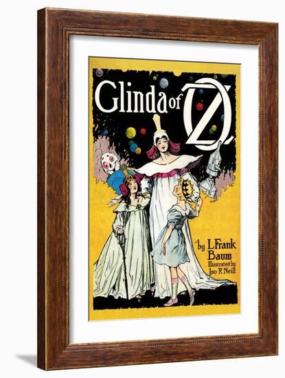 Glinda of Oz-John R. Neill-Framed Art Print