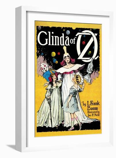 Glinda of Oz-John R. Neill-Framed Art Print