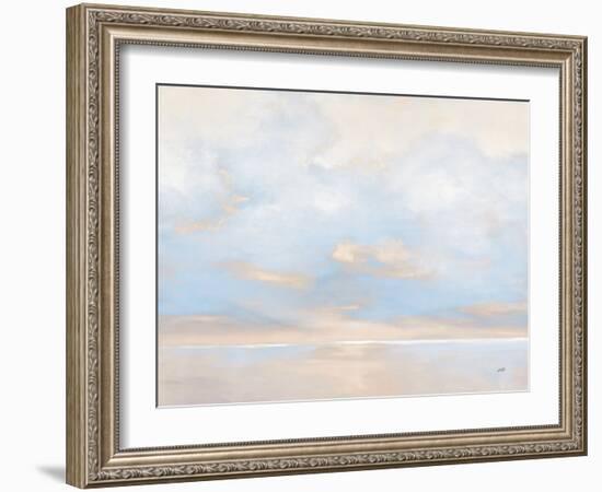 Glint on the Horizon Blue-Julia Purinton-Framed Art Print