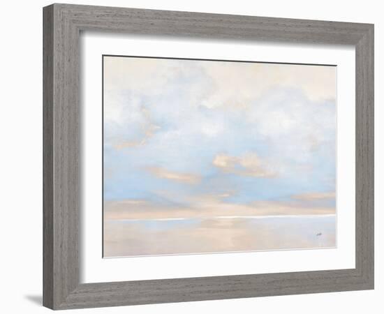 Glint on the Horizon Blue-Julia Purinton-Framed Art Print