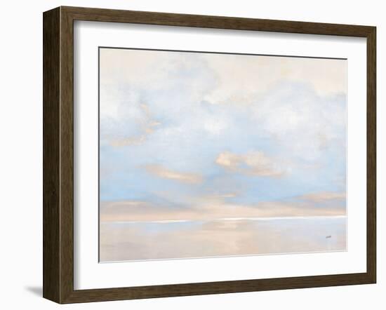 Glint on the Horizon Blue-Julia Purinton-Framed Art Print